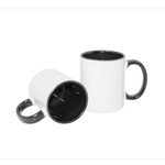 Taza Color Interior 11oz Sublimación 12 Pzas
