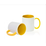 Taza Color Interior 11oz Sublimación 12 Pzas