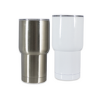 Vaso Viajero Acero Inoxidable Blanco 20oz Sublimación Color Make