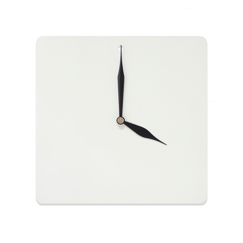 Reloj Mdf Cuadrado 20 Cm Sublimación Color Make