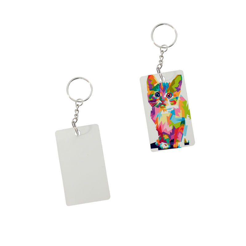 Llavero Mdf Sublimación Color Make