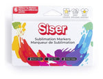 Marcadores De Sublimación Siser, Caja 6pzs