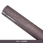 Vinil Textil Detalle Siser Glitter Hoja 30x50cm