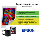 Papel Epson Para Sublimación Tamaño Oficio (8x14")