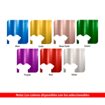 Vinil Textil Siser Metálico Hoja De 30x50cm