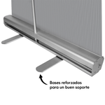 Roll Up Banner Publicitario De Aluminio 85x200