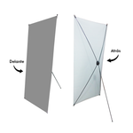 Porta X Banner Publicitario De Fibra De Vidrio 60x160