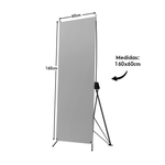 Porta X Banner Fibra Reforzado 60x160