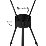 Porta X Banner Publicitario De Aluminio De 80x180