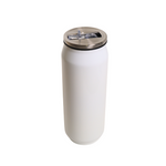 Lata de Refresco con Popote Acero Inoxidable 17oz