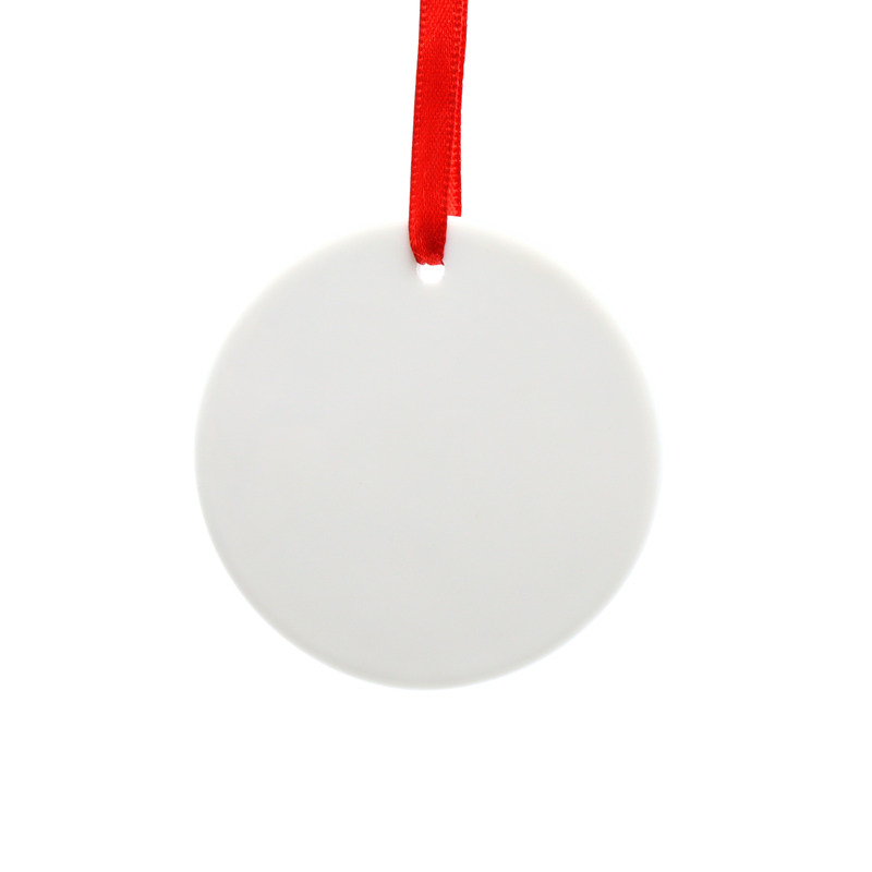 Figura de Cerámica Sublimable Forma Círculo – Orca