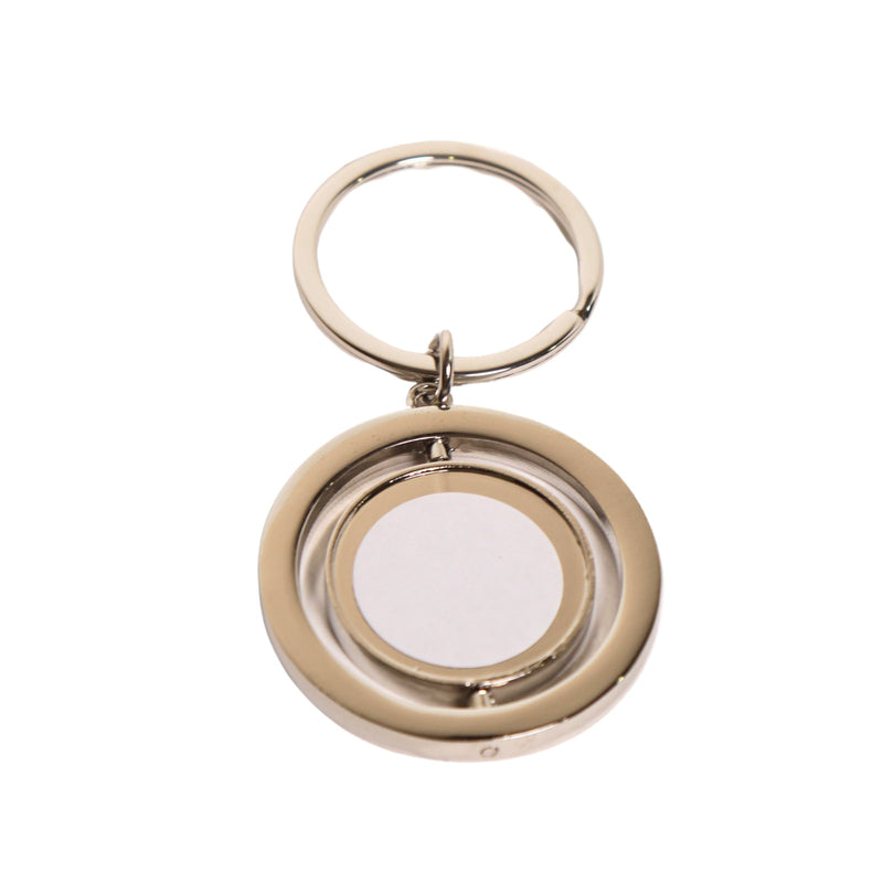 Llavero Sublimable Circular Giratorio de Metal – Orca