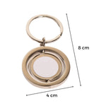 Llavero Sublimable Circular Giratorio de Metal – Orca