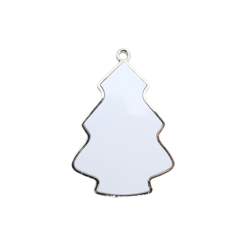 Colgante Navideño Sublimable de Metal con Listón – Orca