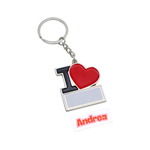 Llavero Forma Corazón  I Love 20 Pzs
