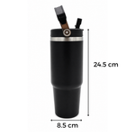 Termo con Agarradera Acero Inoxidable 30oz