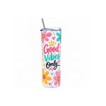 Termo Delgado Acero Inoxidable 20oz Blanco