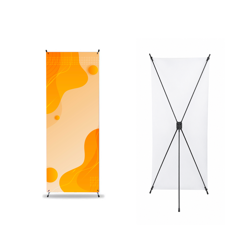 Porta X Banner Publicitario De Fibra De Vidrio 60x160
