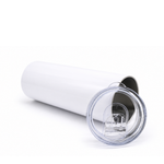Termo Delgado Acero Inoxidable 20oz Blanco
