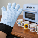 Guantes de Silicona Azul Claro