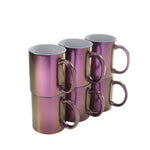 Taza Mágica Neón Perlada 11oz Sublimación 12pzs