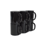 Taza Mágica Negro Brillante 11oz Sublimación 12pz