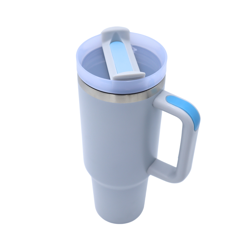 Termo Acero Inoxidable 40 Oz Con Popote