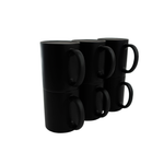 Taza Mágica Negro Matte 11oz Sublimación Pack 12pzs