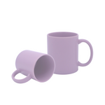 Taza Macaron 11oz Sublimacion Lila 12 Pzs