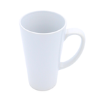 Taza Blanca Cónica 17oz Sublimación 12pzs
