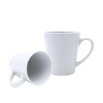 Taza Blanca Conica 12oz Sublimación 12pzs