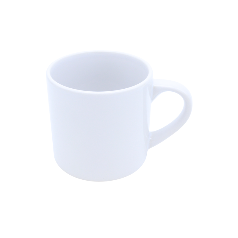 Taza Blanca 6oz Sublimación 12pzs