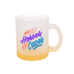 Taza Glaseada Vidrio 10oz Sublimación Pack 12pzs
