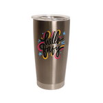 Vaso Viajero Cónico Acero Inoxidable 20oz Sublimación