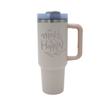 Termo Acero Inoxidable 40 Oz Con Popote