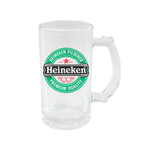Tarro Glaseado Cervecero 16oz Sublimación 6pzs