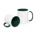 Taza Color Interior 11oz Sublimación 12 Pzas
