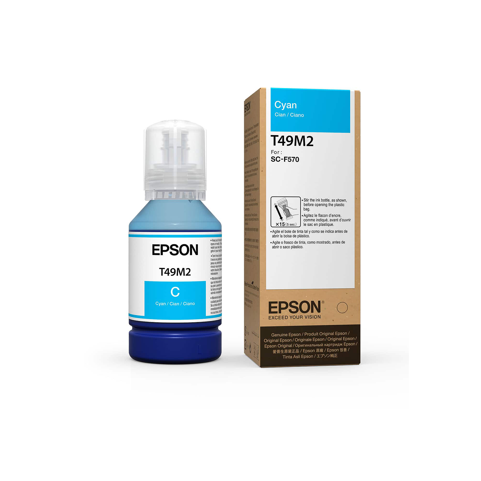 DesignTec - Tinta sublimación Epson Surecolor 140 ml